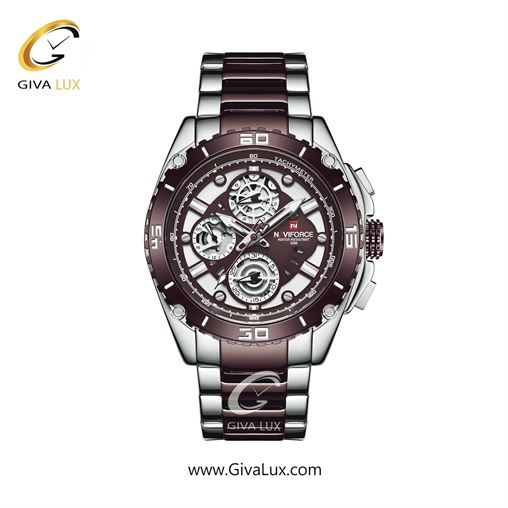 ساعت مچی مردانه بند استیل ناوی فورس (نیوی فورس) NF9179 S/CE S CE.jpg